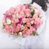 Bó hoa mừng sinh nhật 66 bó hoa hồng đỏ nhập khẩu Hàn Quốc