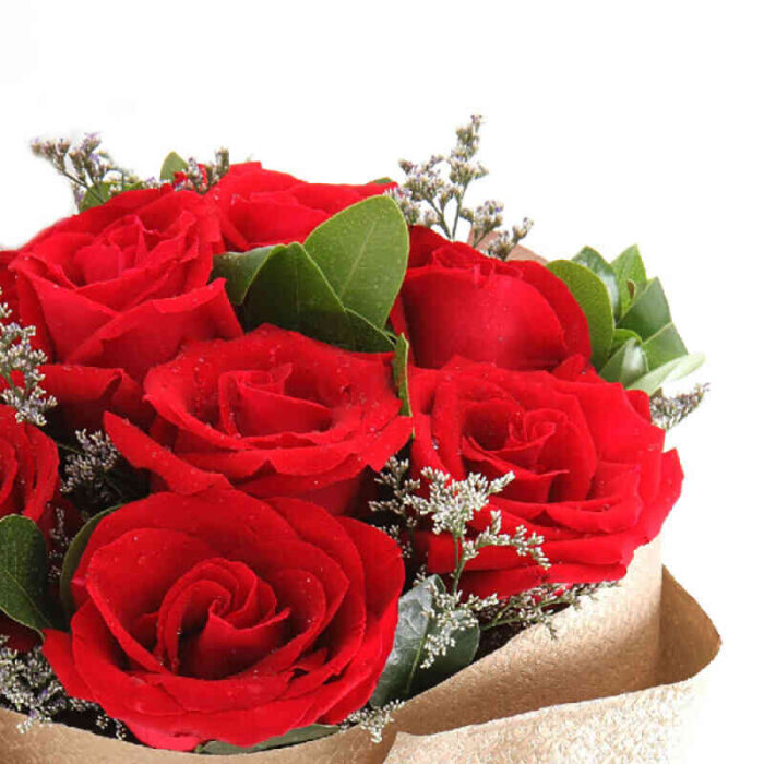 Bó hoa hồng đỏ 11 bông