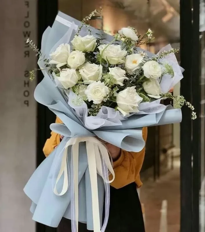 Bó hoa hồng mừng sinh nhật