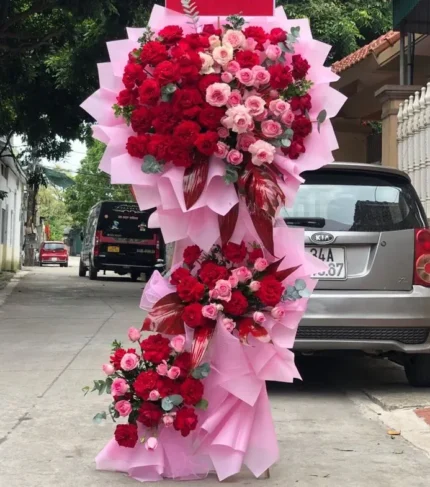 Kệ hoa 3 tầng