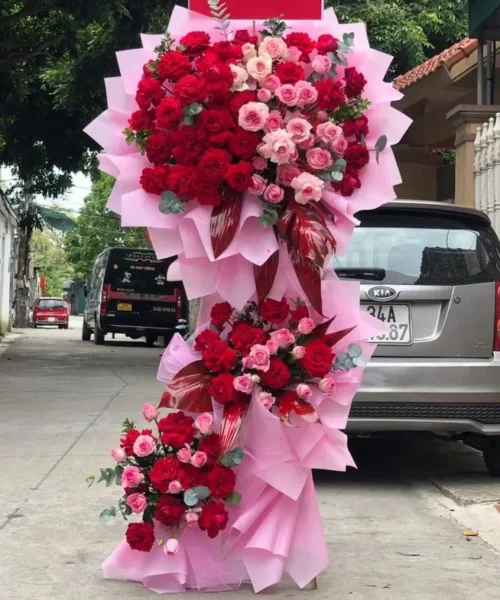 Kệ hoa 3 tầng