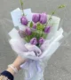 Bó hoa tulip tím