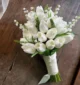 bó hoa cưới tulip trắng