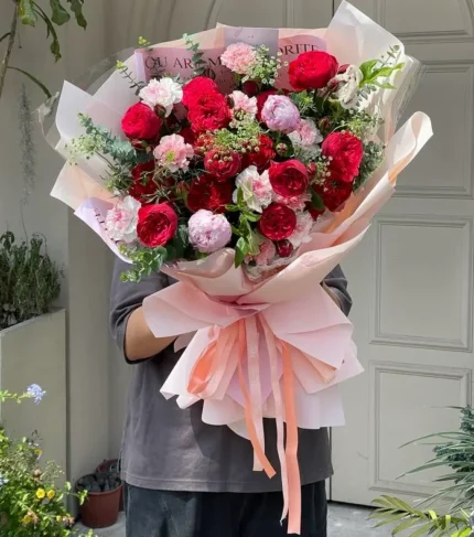hoa sinh nhật tặng mẹ