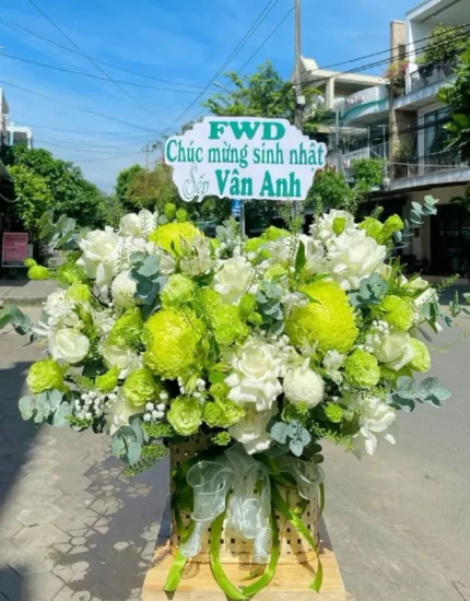 Giỏ Hoa Tặng Phòng Khám – Lời Chúc Sức Khỏe Tinh Tế & Trang Nhã