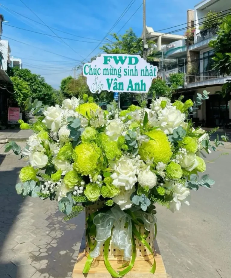 Giỏ Hoa Tặng Phòng Khám – Lời Chúc Sức Khỏe Tinh Tế & Trang Nhã